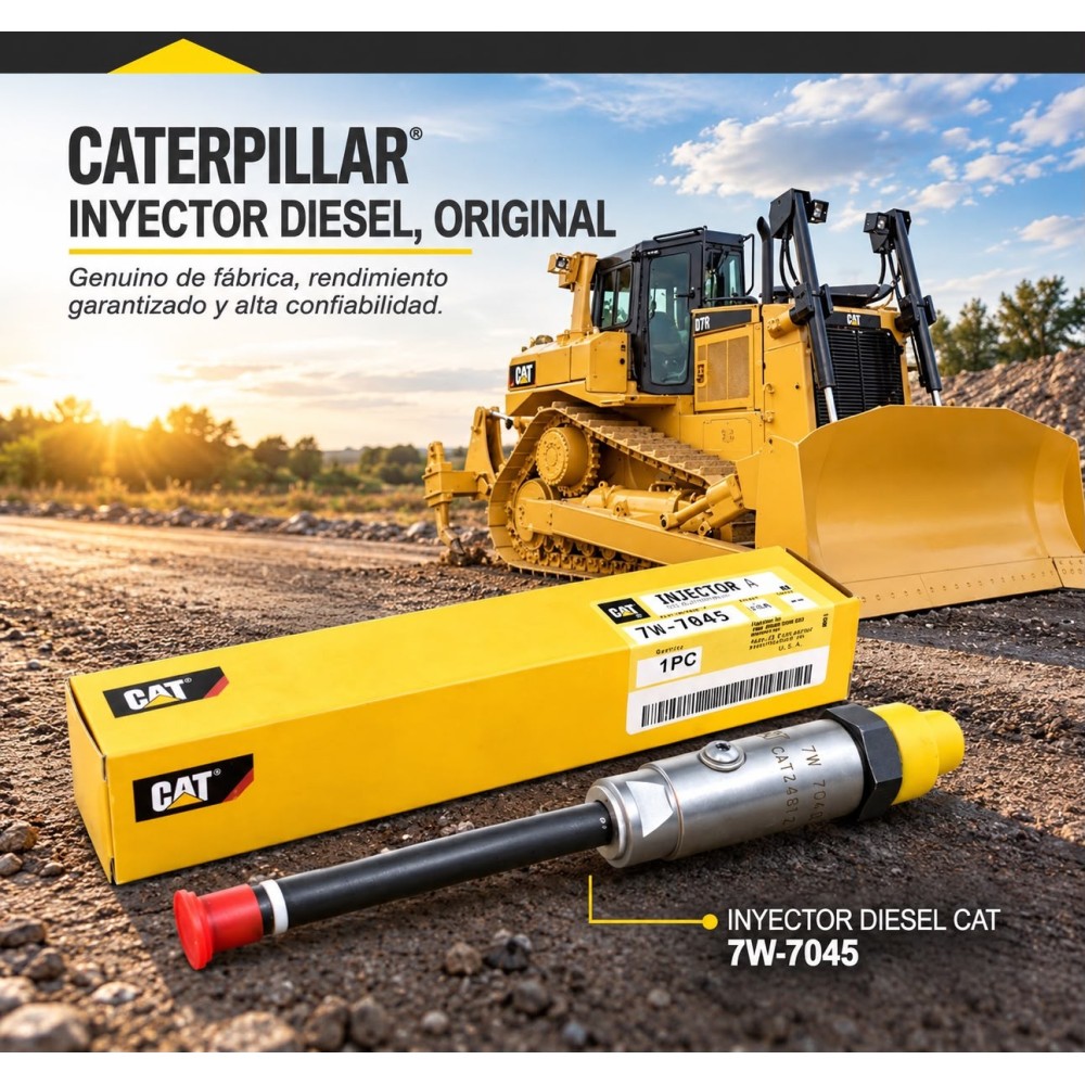 Inyector Mecánico Diesel Original CAT, 7W-7045