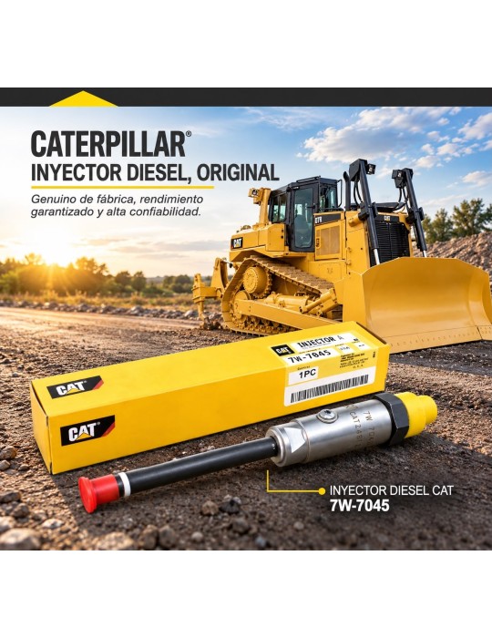 Inyector Mecánico Diesel Original CAT, 7W-7045