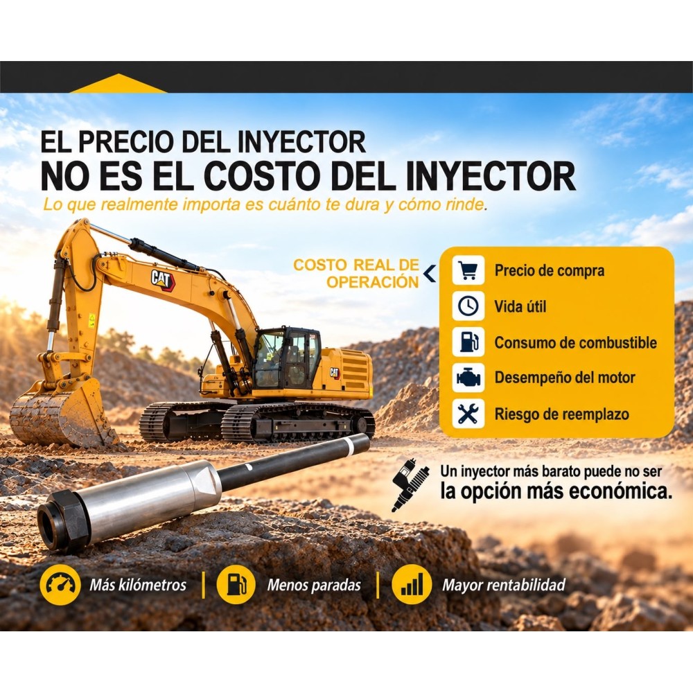 Inyector Mecánico Diesel Original CAT, 7W-7045