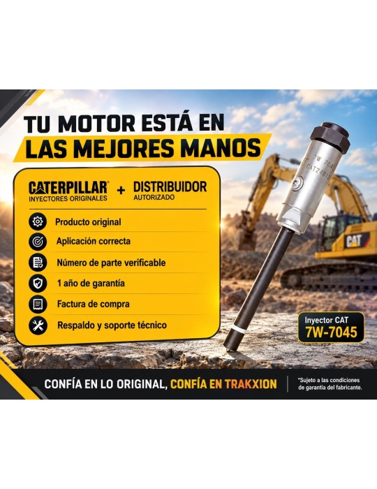 Inyector Mecánico Diesel Original CAT, 7W-7045