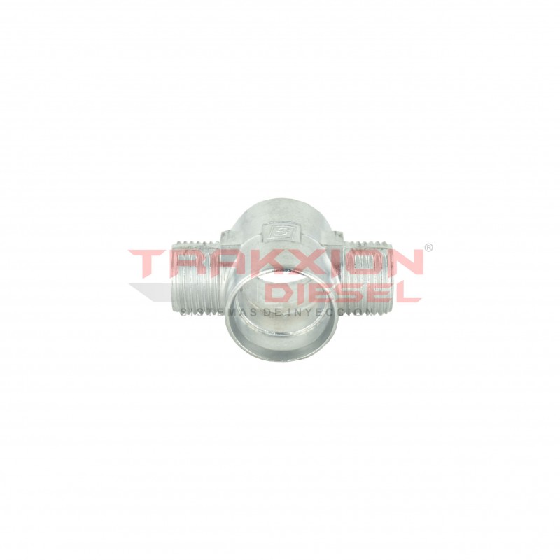 Conexión de retorno en T, 33581, 34687, 38411, 38412, 38417 de inyector Diesel Stanadyne para John Deere