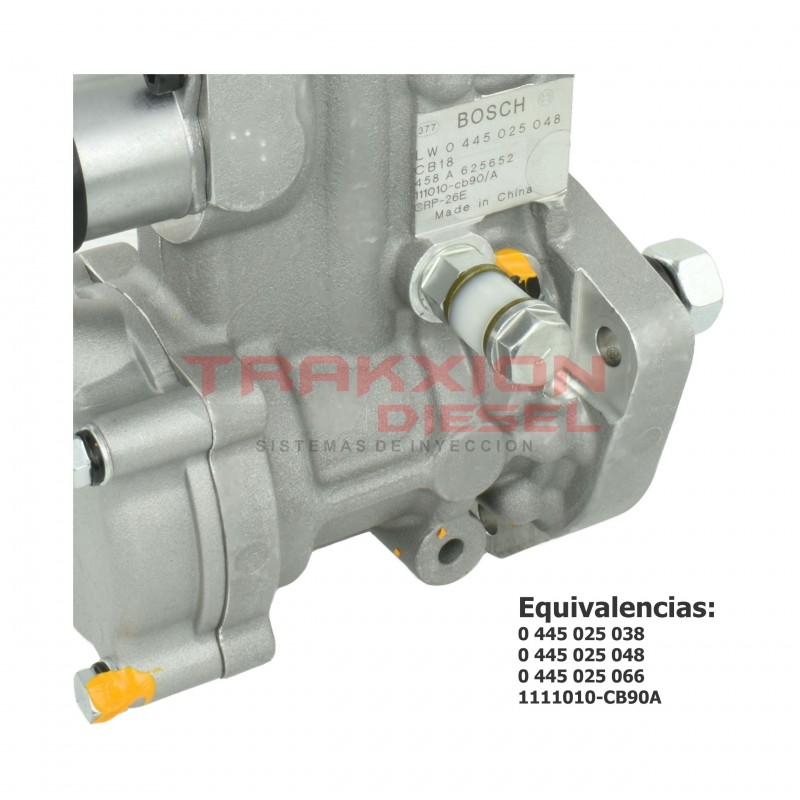 Bomba Diesel CB18 Bosch 0445025038, 0445025048, 0445025066 para FAW, 1111010CB90A, 1111010-CB90A