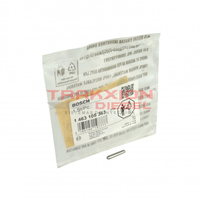 Perno guía 1463105363 de 24.3mm de TPS de bomba Diesel VE Bosch, 93155980, 5000289997, 7701036068, 068130771M