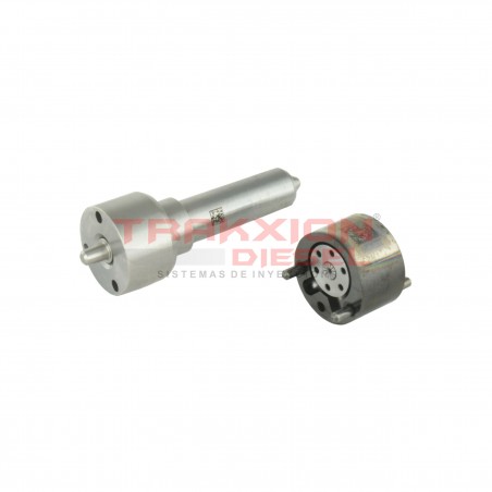 Kit 7135-644 de válvula 28538389 y tobera L087PBD de inyector Diesel para Kangoo 1.5 dCi, Renault