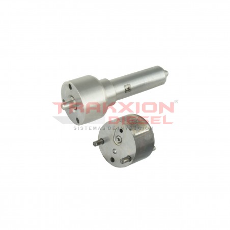 Kit 7135-644 de válvula 28538389 y tobera L087PBD de inyector Diesel para Kangoo 1.5 dCi, Renault