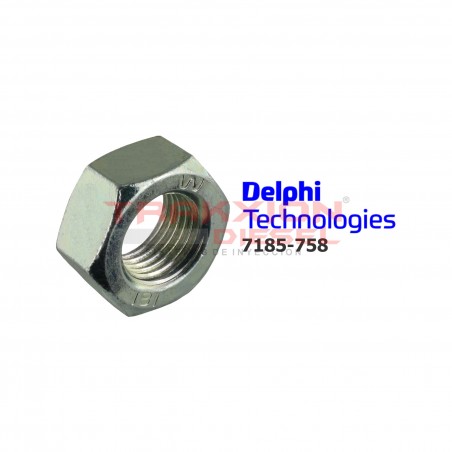 Set de 10 Tuerca de flecha 7185-758 de bomba Diesel DP200, DP210, DP310, CAV Delphi Set de 10 Tuerca de flecha 7185-758 de bomba Diesel DP200, DP210, DP310, CAV Delphi