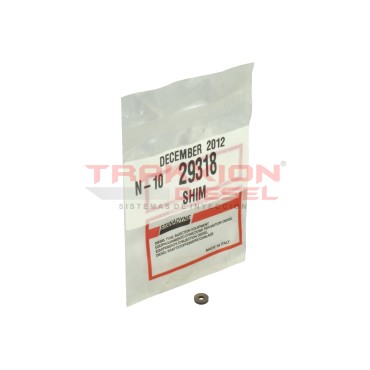 Arandela de ajuste Stanadyne 1.650 mm (0.0650") 29318