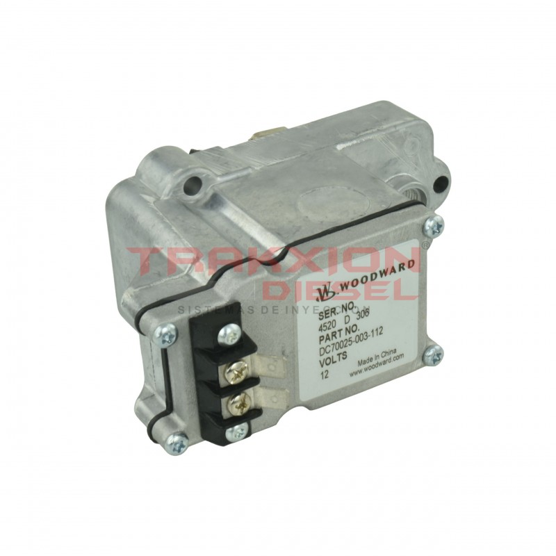 Actuador Woodward 12V de bomba Diesel Stanadyne, 30937, 33824, DC70025-003-112, DYNC-70025-000-1-12, DYNC-70025-001-1-12