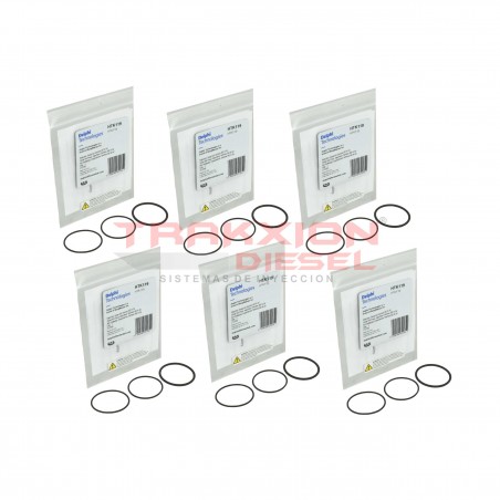 6 Kits de ligas externas de inyector DDEC III IV S60 Detroit Diesel RTF26210 MCB26210 HTK119