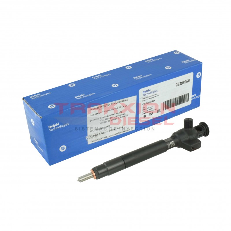 Inyector Diesel Delphi para 3008, 5008, Expert, Traveller, 2.0L HDI Peugeot, 28319895, 28388960, 28602948, 9674984080