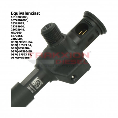 6 Inyectores diesel 3008 & 5008 2.0L HDI Peugeot  28319895  28388960 28602948 9674984080