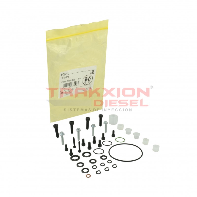 Kit de juntas F019D01025 de bomba Diesel Common Rail CB18 Bosch