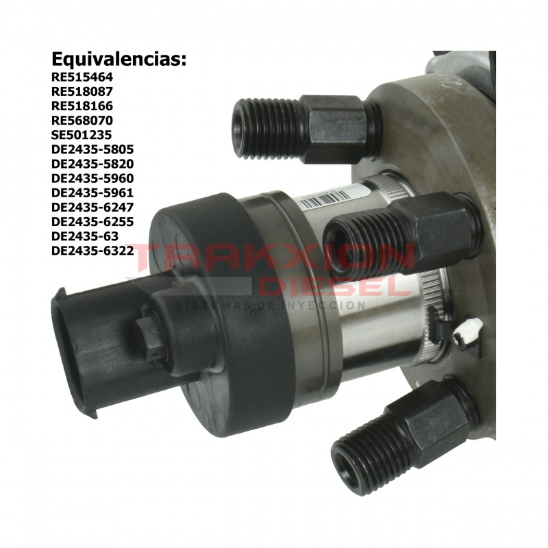 Bomba Diesel Stanadyne para 4045 PowerTech 300 Series John Deere, DE2435-6322, RE515464, RE518087, RE518166, RE568070, SE501235