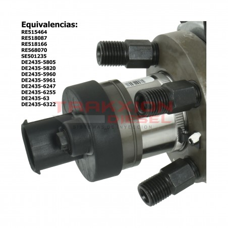 Bomba Diesel Stanadyne para 4045 PowerTech 300 Series John Deere, DE2435-6322, RE515464, RE518087, RE518166, RE568070, SE501235