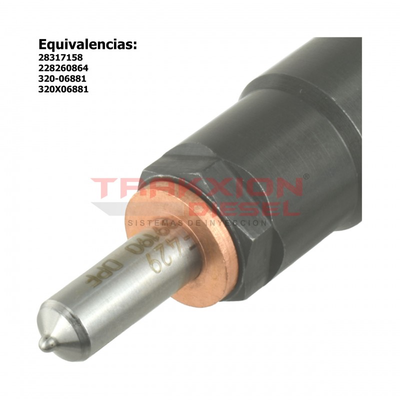 4 Inyectores Diesel T4 444 JCB  320-0688 320X06881 28317158