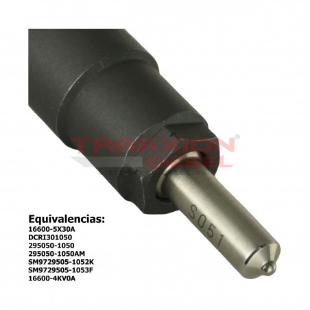 Inyector Diesel 295050-1050 para NP300, YD25DDTi, D22, D40, Nissan, 166004KV0A, 166005X30A, 16600-4KV0A, 16600-5X30A, DCRI301050