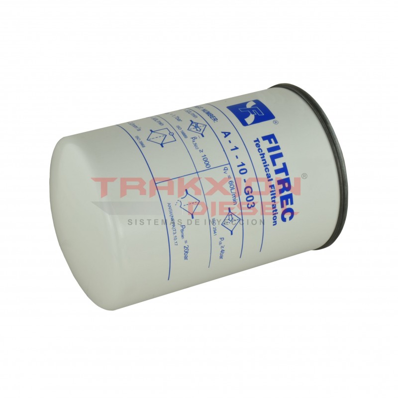 Filtro de combustible 1687434083 de equipo de prueba Diesel Bosch DCI700