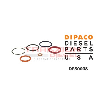 Juego de ligas externas de inyector Diesel AD BI BN BJ HEUI 7.3L PowerStroke Ford DT466E & I530 Navistar DPS0008 2