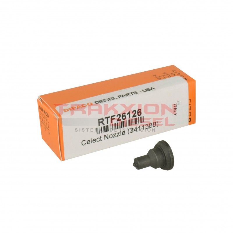 Tobera Dipaco de inyector Diesel para N14 Plus Cummins, RTF26126, 3411388