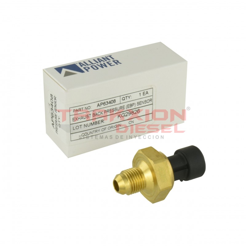 Sensor de contrapresión de escape (EBP) para 6.0 PowerStroke, F-250, F-350, F-450, F-550, Ford, 5C3Z-9J460-A, 1850352C2, AP63408