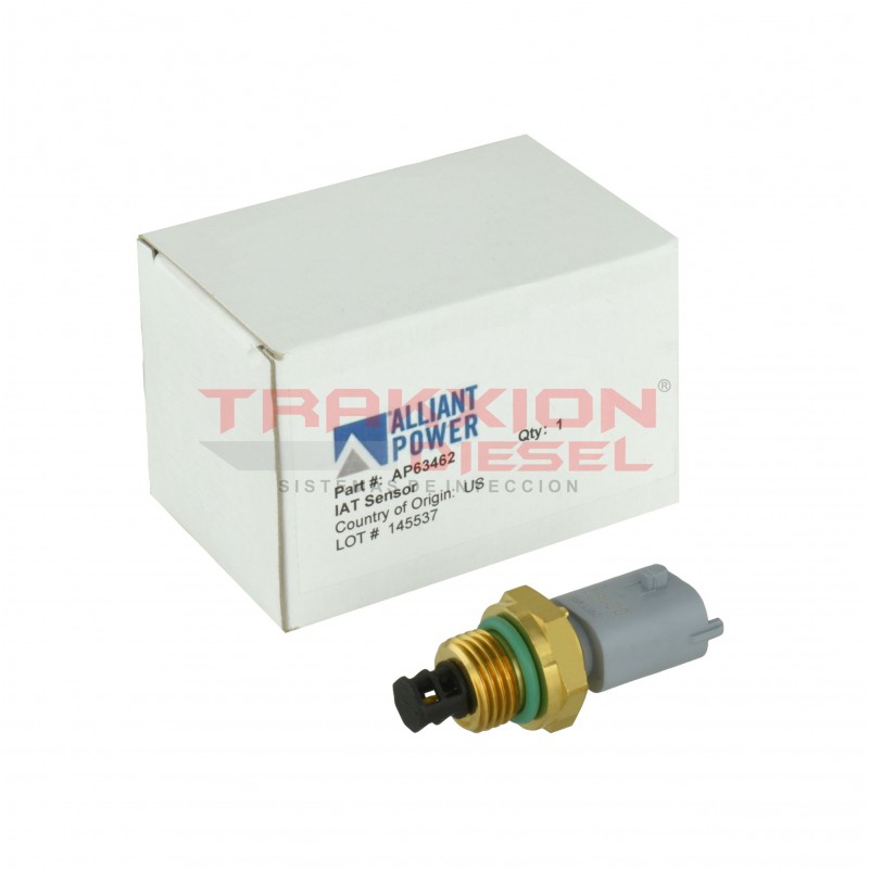 Sensor de temperatura de aire IAT para 6.4 PowerStroke Ford, MaxxForce 5 y 7 Navistar, 1875838C91, AP63463, 8C3Z-12A697-B