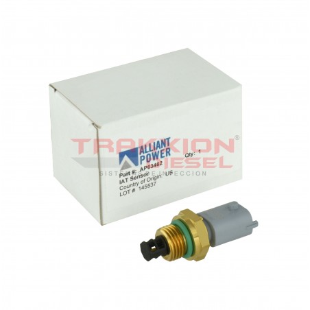 Sensor de temperatura de aire IAT para 6.4 PowerStroke Ford, MaxxForce 5 y 7 Navistar, 1875838C91, AP63463, 8C3Z-12A697-B