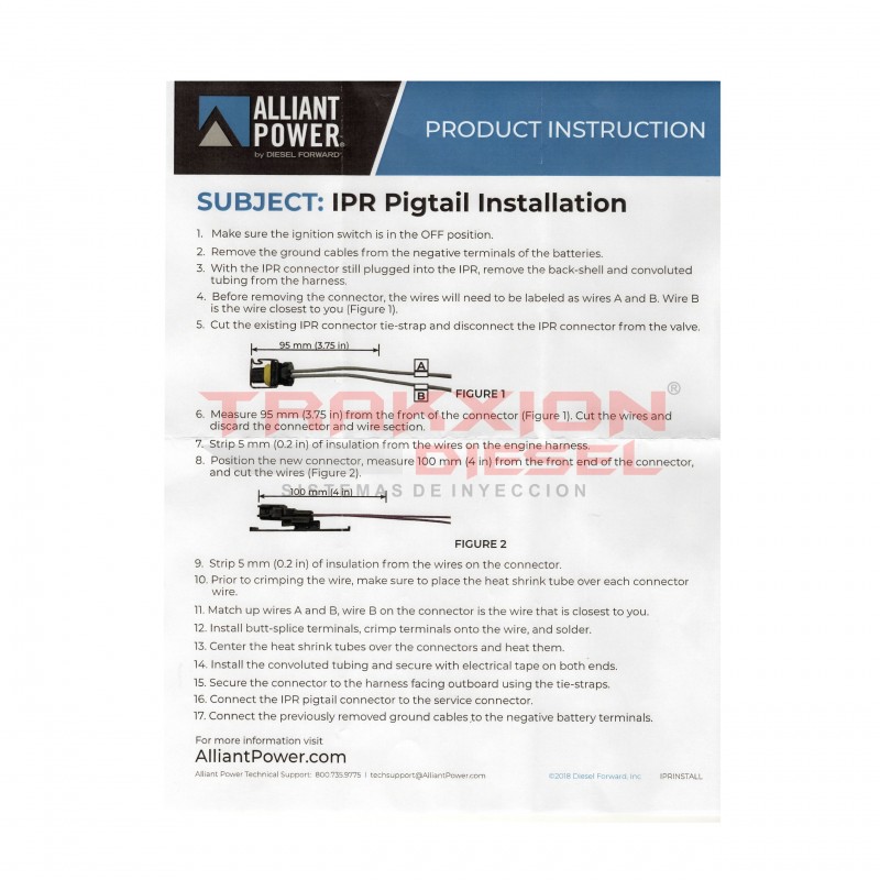Válvula de control presión de inyección Diesel IPR para MaxxForce DT, 9, 10, N9 y N10, Navistar, 2010-2015, 1878629C95, AP63514