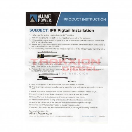 Válvula de control presión de inyección Diesel IPR para MaxxForce DT, 9, 10, N9 y N10, Navistar, 2010-2015, 1878629C95, AP63514