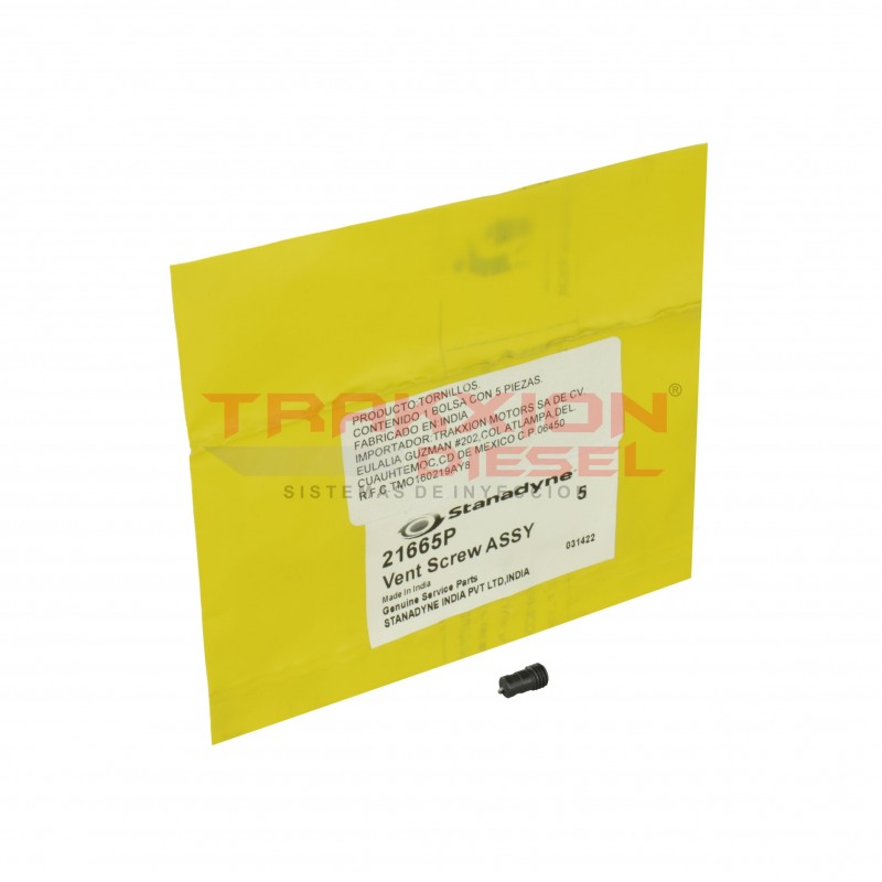 Tornillo válvula marrón 21665 de bomba Diesel Stanadyne