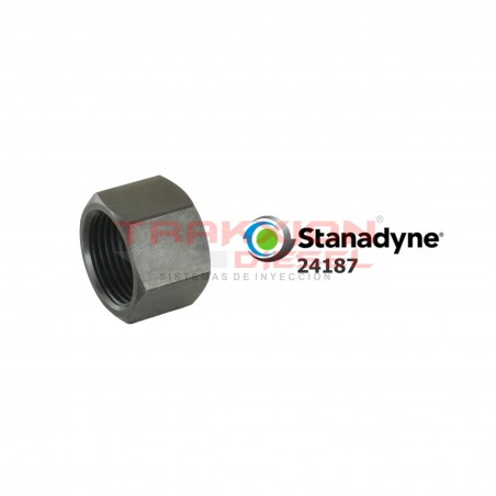 Tuerca 17720, 24187, AT27622, R79604 de conexión en T de inyector Diesel Stanadyne