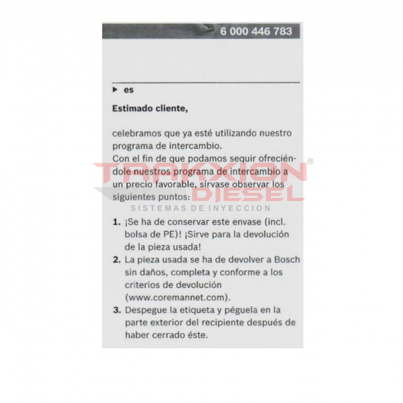 Inyector Diesel Bosch 0445110657 para T4, T5, New Holland, F5BFL413, F5GFL413, Case, John Deere, 5801790338, ER5801790338