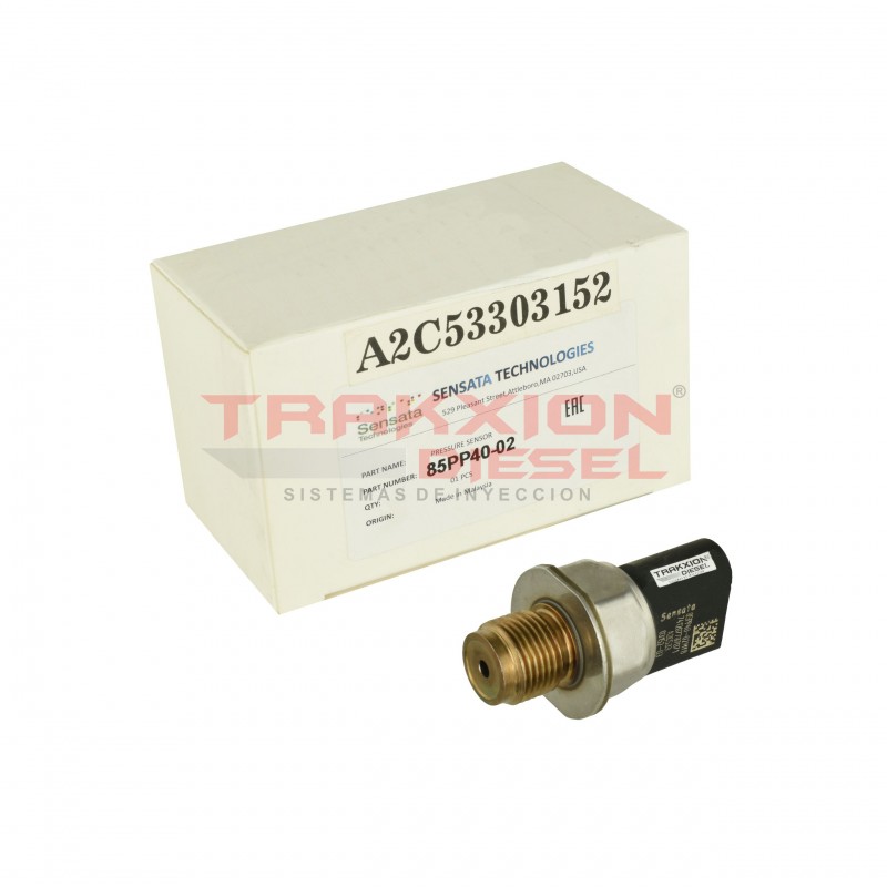 Sensor de presión Diesel rosca M18 para Transit Custom 2.2 TDCi Ford, A2C53288797-02, A2C53303152-03, 85PP40-02, 85PP40-02MYB