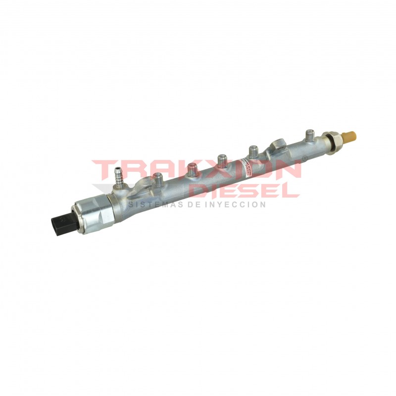 Riel tubo distribuidor acumulador de presión Diesel para 1.6 Tdi Vento Vw, 03L130089AA, con válvula control presión 48B13640B05