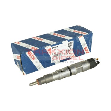 Inyector Diesel Bosch para Massey Ferguson, 4.9, 6.6, 7.4, 8.4, 9.8, AGCO POWER, 0445120235, 0986435553, 837073713