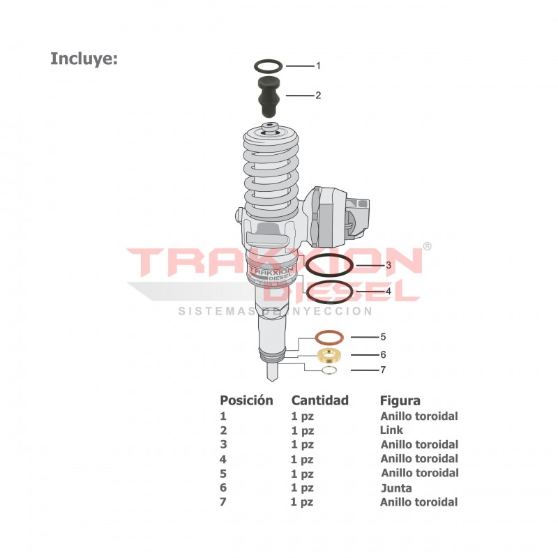 inyector diesel JETTA TDI Inyector diesel Eurovan Inyector diesel Bora