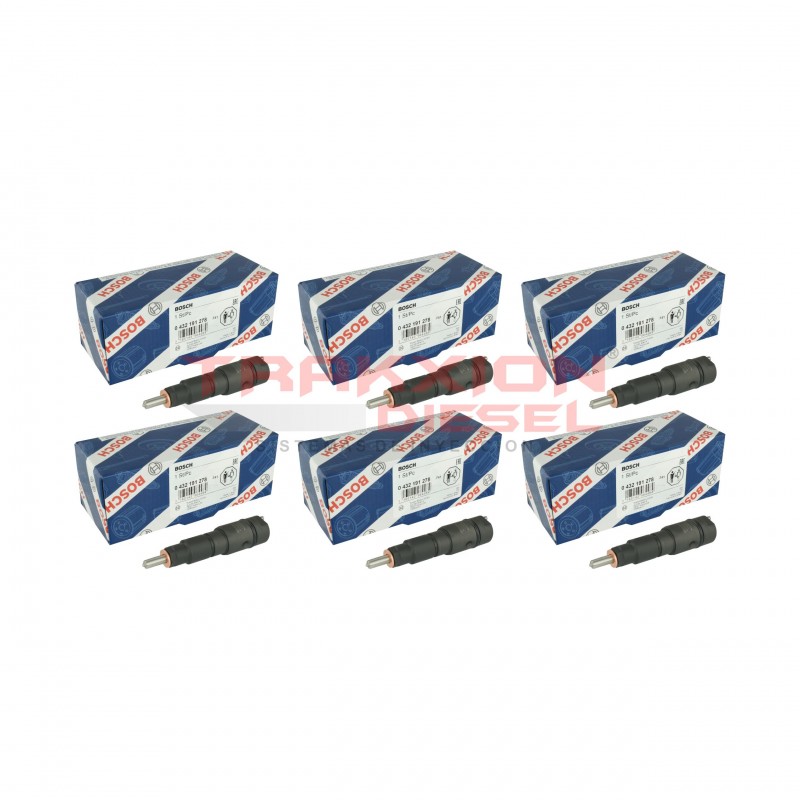 Juego de 6 Inyectores Diesel nuevos genuinos Bosch para M2 Business Class Freightliner, OM906 Boxer Mercedes Benz, A0060172221