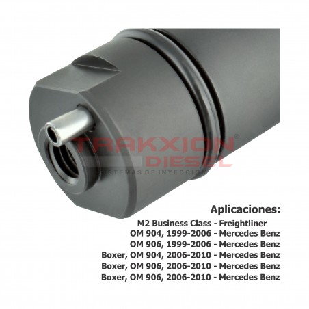 Juego de 6 Inyectores Diesel nuevos genuinos Bosch para M2 Business Class Freightliner, OM906 Boxer Mercedes Benz, 0432191278