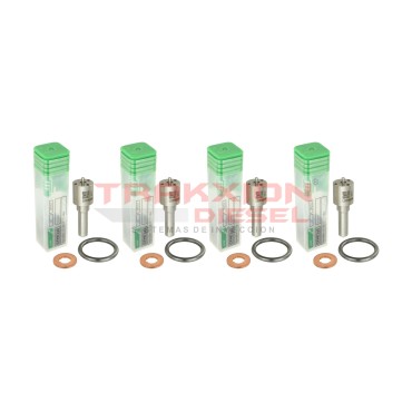 4 Kits de servicio reparación Lucas c/arandela de inyector Diesel para M2 Business Class Freightliner, OM904 Boxer Mercedes Benz