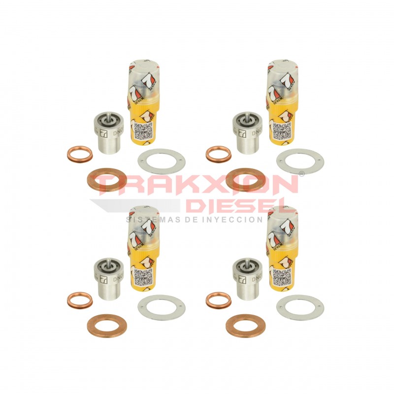 4 kits de servicio y reparación Seven de inyector Diesel para 2.5 H100 Hyundai 4 kits de servicio y reparación Seven de inyector Diesel para 2.5 H100 Hyundai