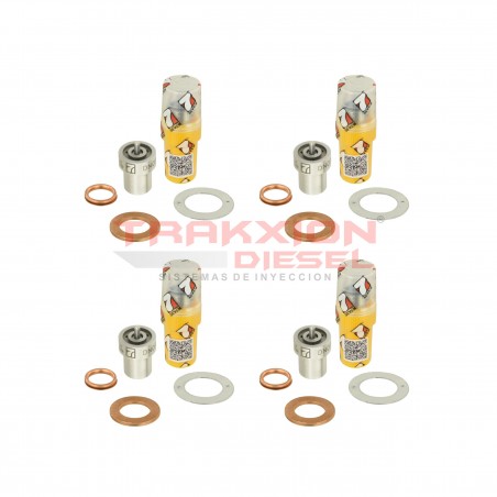4 kits de servicio y reparación Seven de inyector Diesel para 2.5 H100 Hyundai 4 kits de servicio y reparación Seven de inyector Diesel para 2.5 H100 Hyundai