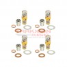 4 kits de servicio y reparación Seven de inyector Diesel para 2.5 H100 Hyundai