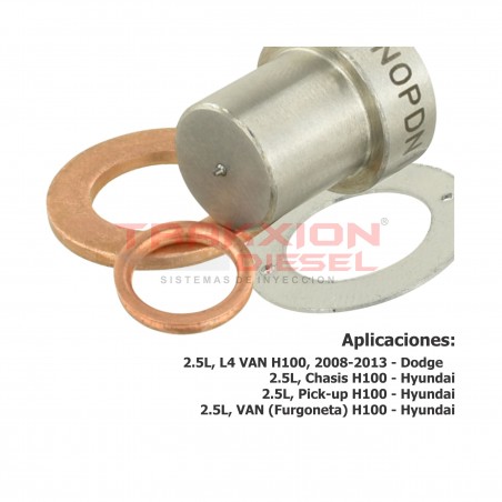 4 kits de servicio y reparación Seven de inyector Diesel para 2.5 H100 Hyundai