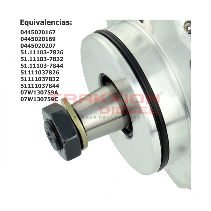 Bomba de alta presión de inyección Diesel para Constellation y Worker, D0834 y D0836, VW, 07W130759A, 07W130759C, 0445020207