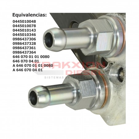 Bomba Diesel para OM 646, 647 Mercedes Benz, 0986437328, 0986437364, A64607001010080, A64607004010080, A6110701401 A6460700101