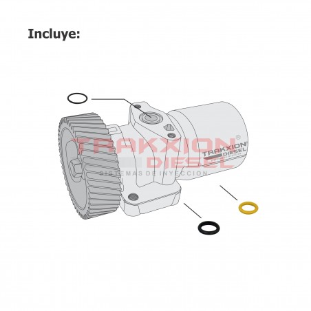 Bomba de alta presión de aceite Reman para 6.0 Ford y VT365 Navistar, 2003-2004, 4C3Z-9A543-AARM, 1838828C91, 1843045C92