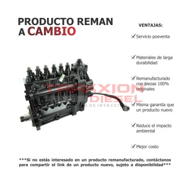 Bomba de inyección Diesel lineal H genuina Bosch para Autobus D28 MAN