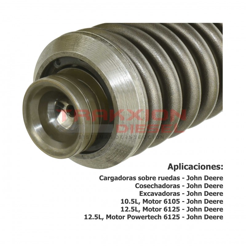 Inyector Diesel Delphi para John Deere, 6105 & 6125, Excavadora, Cargador, Tractor, Cosechadora, Combinada, SE501956
