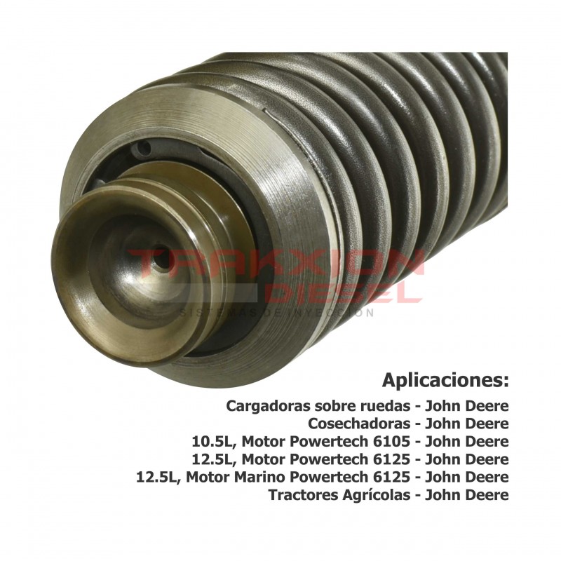 Inyector bomba Diesel A3 EUI Delphi para John Deere, 10.5 6105 y 12.5 6125, PowerTech, RE505207, RE508490, RE517659, RE517662