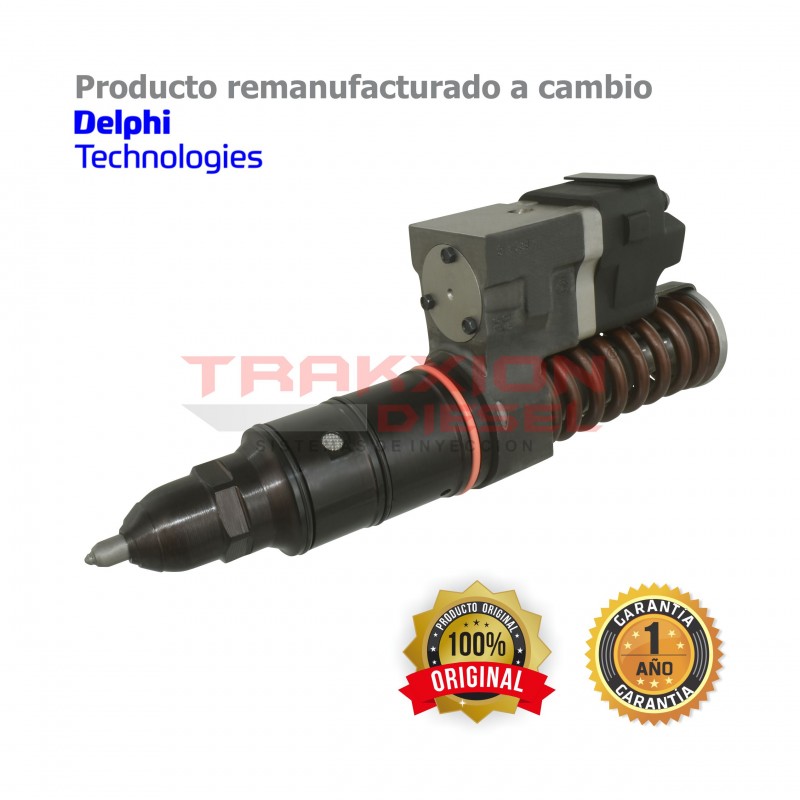 Inyector Diesel N2 Delphi para Detroit Diesel 12.7 S60 DDEC III, IV, R5237045, RB5237045, 523-7045, 523-6952, 523-7821, EX637045