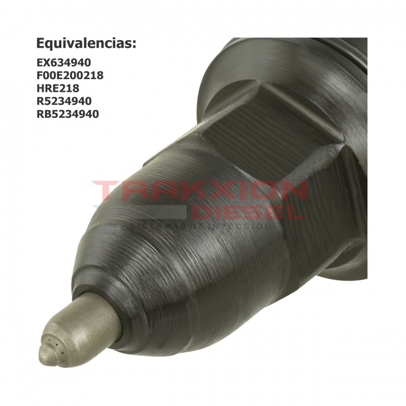 Inyector Diesel N2 Delphi para Detroit Diesel 12.7 S50 y S60 DDEC III, IV, 523-7045, R5234940, RB5234940, F00E200218, EX634940